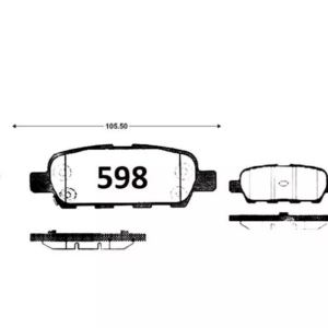 Pastilla de Freno Nissan Maxima / X-Trail