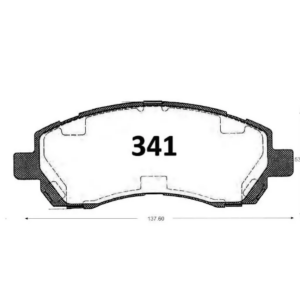 Pastilla de Freno Subaru Legacy 1997-1999