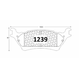 Pastilla de Freno Trasera Ford F-150 2012 en adelante