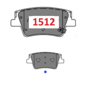 Pastillas de Freno TRASERAS Dodge Durango / Ram 1500 2003–2007