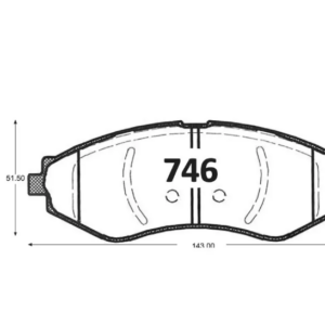 Pastillas de Freno Delanteras Chevrolet Optra 2004-2014 GTX Gold Ceramic
